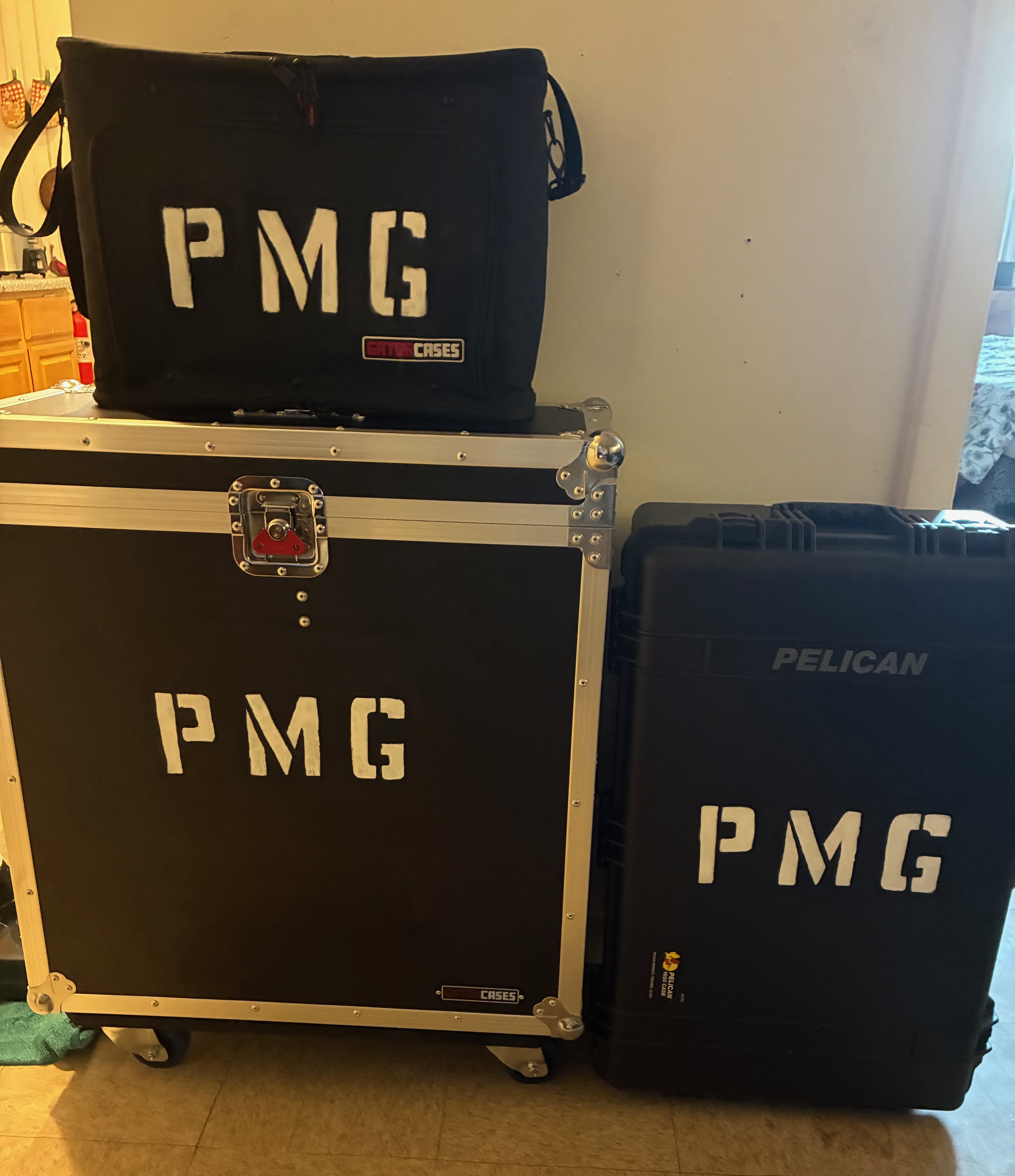 PMG production equipment cases